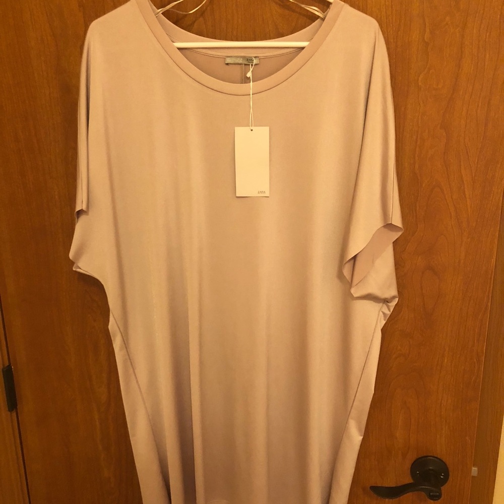 NEVER WORN light pink dress from Zara